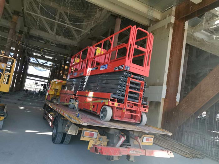 米兰官方版入口高空作业平台为北京冬奥会项目建设加速！